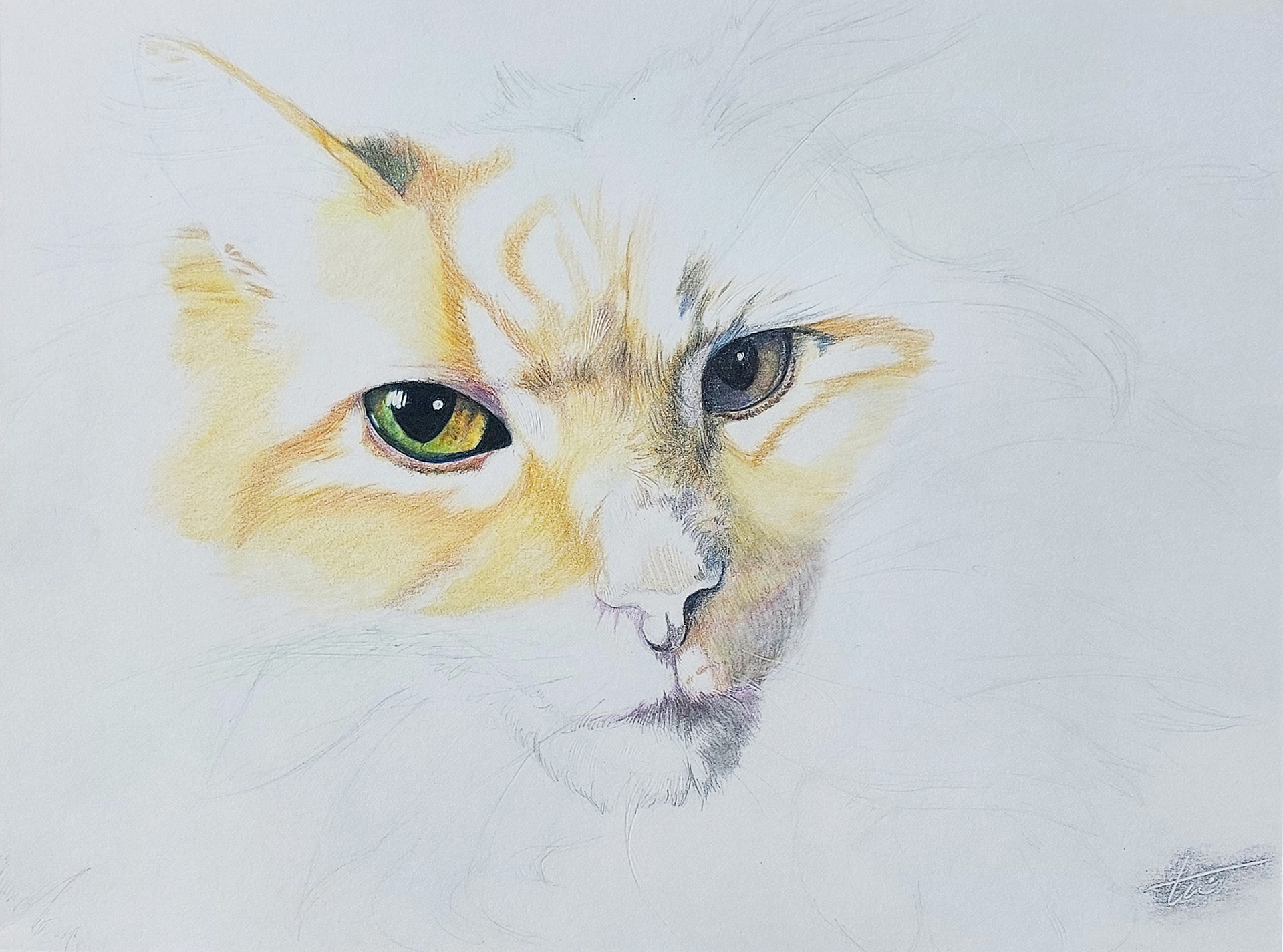 Soft pastel memory scene with warm nostalgic tones